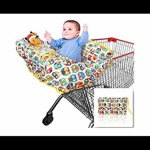 2-in-1 Shopping Cart and High Chair Cover